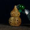 Colgante Luminoso Hueco de Calabaza para Bolsita, Cadena para Teléfono Móvil, Conejo de los Deseos, Colgante para Bolso, Joyería Colgante Vintage, Sándalo Verde, Colgante Femenino