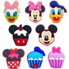 100 Juegos de Accesorios para Zapatos Croc Más Vendidos, Flores para Zapatos, Accesorios para Zapatos DIY, Hebillas Suaves de Goma PVC para Zapatos, Hebillas Decorativas para Crocs