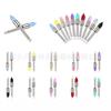 Productos de Comercio Exterior Cepillos de Pulido Desechables de Punta Fina Dental Cepillos de Pulido para Uñas 100 Piezas/Caja