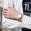 Nuevo Estilo Coreano Simple Moda Casual Reloj para Mujer Tiktok Celebridad en Línea Resistente al Agua Reloj para Mujer Estudiante Reloj de Cuarzo