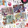 Infeel.Me Adesivos Paisagísticos 2.5D Miniatura Minha Casinha Casa Estéreo Dezoito-Dimensional Crianças DIY Livro Silencioso