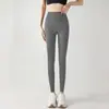 Calça de Yoga Nude de Cintura Alta para Mulheres, Calça Fitness Esportiva, Roupas de Treino para Pilates, Legging para Corrida que Firma a Barriga e Levanta o Bumbum