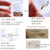 Alta retención de color exquisito regalo de Luna Llena para bebé arena dorada Pin de Amor accesorios diy en forma de corazón bebé masculino y femenino Danza del León