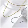 Atacado de fábrica corrente quadrada de aço titânio cobra corrente hip hop aço inoxidável material corrente clavícula maré masculina Coringa corrente corrente osso de cobra