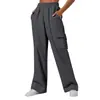 Calça Jogger de Lã com Bolso Lateral, Casual Simples, Roupa de Trabalho, Nova Coleção Outono/Inverno 2025 para E-commerce Transfronteiriço