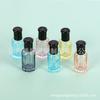 Botella de vidrio con forma de bola de 3 ml, venta al por mayor, pequeña muestra, 6 ml, 9 ml, 12 ml, color octogonal, con tapa de bola.