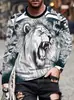Camiseta de manga larga para hombre, diseño de moda casual para el uso diario casual