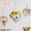 Materiais Decorativos Ecológicos para Jardim de Infância DIY Artesanal Corda de Cânhamo Pingente de Madeira Linho Retrô Pingente Decorativo de Parede Pingente