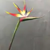 Considerável nova flor artificial ave-do-paraíso única toque europeu arranjo de flores flamingo grua decoração de paisagismo casa ave-do-paraíso PE