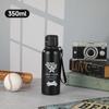 Termo de acero inoxidable 304 con cuerda para deportes al aire libre, hervidor portátil, termo de montañismo de moda simple para hombres