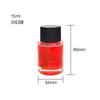 Venta Directa de Fábrica de Grandes Cantidades de Botellas de Tinta Blanca Cristalina Transparente de 30/40 ml para Uso Comercial con Tapas Redondas Grandes al por Mayor