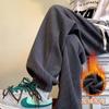 Calças de veludo cotelê para homens outono e inverno calças esportivas juvenis americanas retrô calças pesadas Hallen Leg Hallen Casual Pants