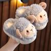 Atacado de Fábrica Personalizado Chinelos Infantis de Algodão Meninos Inverno Meninas Crianças Interno Casa Bebê Antiderrapante Saco com Algodão