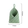 Saco de Rede de Algodão para Frutas Transfronteiriço Cesta de Armazenamento de Vegetais de Cozinha Montada na Parede Cesta de Pendurar na Parede Tecida à Mão em Formato de Zongzi