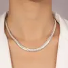 Un collar de cadena simple plateado adecuado para damas y niñas Fiesta Fiesta Vacaciones Combinable para todo Regalo de Año Nuevo Joyería