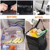 Cubo de Basura para Coche con Tapa, Caja de Almacenamiento Plegable Colgante Impermeable para Interior de Coche, Caja de Almacenamiento Popular Transfronteriza