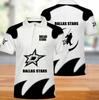 Transfronterizo 2024 explosiones AliExpress wish Amazon nuevo impresión digital 3D NHL playera tipo polo corta comercio exterior