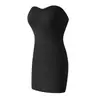 Vestido faja cruzado 1345L para mujer con tirantes, banda para el pecho, control de abdomen, levantamiento de glúteos sin costuras y almohadillas extraíbles para el pecho