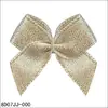 Mariposa de 6 Colores de 3 Puntos Tejida a Mano 8D07Jj Flor de Yao Ming Decoración 26*25mm Ropa Accesorios Decorativos para el Cabello Lazo de Trama Dorada