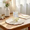 Suportes de vela de vidro feitos à mão, suportes criativos para velas perfumadas, peças de decoração para casa, disponíveis em várias cores, adequados para presentear, uso em escritórios ou para uso em pousadas.