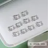 Accesorios Transfronterizos para Uñas Navideñas de Reno Serie de Animalitos Pequeños de Aleación de Dibujos Animados Decoración de Uñas Portátil Pequeños Accesorios Diamantes para Uñas