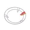 Rejilla de acero inoxidable para ollas, cocina, almohadilla aislante térmica antiescaldaduras, estante de almacenamiento para ollas de encimera, soporte multifuncional, suministros 230