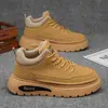 Botas de Cuero para Hombre Primavera y Otoño Nueva Marca de Moda Dr. Zapatos Deportivos Casuales de Venta Caliente Martens Botas de Trabajo Resistentes al Desgaste para Hombre