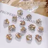 Acessórios para Nail Art, Joias de Diamante, Diamantes Brilhantes em Pilha Maillard, Decorações de Unha Super Flash, Pequenos Acessórios, Luxo Acessível Coração Quadrado Gordo