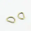 Acessórios de Ferragem para Malas e Bolsas de Mão, Fivela de Alça de Ombro, Fivela de Metal 6X4 Argola D de Arame, Diâmetro do Arame 3,8mm