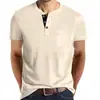 Camisa Polo de Verano Nueva de Amazon Transfronteriza Comercio Exterior Europeo y Americano para Hombre de Manga Corta con Bolsillo de Botón