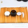 En stock cubierta de aluminio máscara stick botella 30g redonda vidrio transparente crema cosmética botella de sub-empaque personalizable dorado