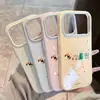 Aplicable a iPhone 18 Pro Max Funda de Teléfono de Dibujos Animados Apple 17 Pro Europea 16 Linda Resistente a Caídas 15 Animales Pequeños