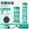 Bolsa de Red para Peces de Doble Círculo Ak Yuzhiyuan para Pesca Salvaje, Bolsa de Red para Peces Recubierta de Goma Engrosada de Grado Competición para Sostener Peces Vivos