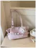 Bolso sencillo para el día a día para mujer, nueva moda 2026 estilo coreano nicho bolso de hombro debajo del brazo, bolsa tote de gran capacidad