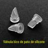 Válvula antirrefluxo de silicone transparente micro válvula bico de pato válvula unidirecional válvula de retenção fabricantes de válvula de retenção atacado