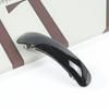 Pinza de Acetato Coreana Retro de 10 cm con Resorte para Media Cola de Caballo Pinza de Una Palabra Tocado Pasador para Cola de Cabello Baja Pinza de Presión Primavera y Verano