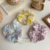 Scrunchie Xadrez Fresco e de Alta Qualidade para Meninas, Elástico de Cabelo Versátil para Rabos de Cavalo e Coques, Corda de Cabelo