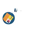 Suministros del Fabricante Llavero Pequeños Regalos con Logo Impreso Artículos Promocionales Publicitarios Flotador de Eva Multicolor de Múltiples Capas Colgante