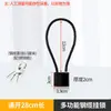 Candado de Cable de Acero, Candado Pequeño con Llave, Mini Candado, Candado de Cadena para Puerta, Candado de Cable Largo, Candado Suave, Juego de Candados Pequeños Antirrobo