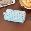 Nuevo Monedero Mini de Lunares Verde Menta para Niñas, Bolsa de Almacenamiento Portátil para Salir, Cámara, Audífonos, Artículos Varios, Billetera Pequeña