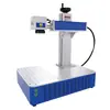 Máquina Marcadora Láser de Fibra 20W30W50W Metal Acero Inoxidable Placa de Identificación Ferretería Código QR Máquina de Grabado Láser