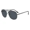 Gafas de Sol de Aviador para Hombre Transfronterizas, Montura Grande de Metal, Puente Doble Clásico, Protección Solar para Conducir, Gafas de Sol Polarizadas al por Mayor