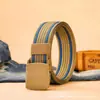 Cinto Tático Masculino de Lona de Nylon Tecida para Suprimento Transfronteiriço, Treinamento ao Ar Livre, Casual, Sem Metal, Cinto para Calça de Eletricista