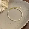Nuevo Pulsera de Perlas Francesas con Cuentas para Mujer Simple Lujo Ligero Nicho Exquisita Cadena de Mano Elegante Gama Alta Versátil Accesorio de Mano