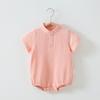 Mameluco de Bebé Estilo Western de Verano para Mujer, Niño, Bebé, Traje de Envoltura para Culo de Verano, Ropa Exterior Delgada, Algodón Puro, Manga Corta, Triángulo, Traje Hassel