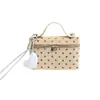 Bolso pequeño cuadrado tipo caja INS estilo coreano para mujer, bandolera individual, bolso de mano de lunares elegante popular este año, bolso tote pequeño, transfronterizo