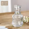 Vaso Criativo em Relevo Mini Vaso Francês Vaso Hidropônico Transparente Ornamentos Vintage Vaso de Vidro