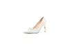 9888A-150 Zapatos de Boda de Satén con Tacón de Aguja Elegantes para el Trabajo Tacones Altos Blancos Vestido de Novia Dama de Honor Zapatos Profesionales para Mujer