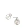 Elegantes Pendientes de Línea de Perlas Artificiales, Pendientes de Aro Geométricos Versátiles de Moda y Sofisticados, Pendientes de Moda de Estilo Ins de Nicho