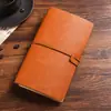 A6 Retro Hand Book Libro de Hojas Sueltas Diario Coreano de Viaje Correa Extraíble Portátil con Set de Cuadernos